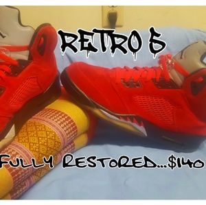 SOLD! Nike ® Air Jordan ™ Retro 5 "Red Suede"